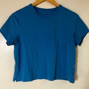 Lululemon classic-fit cotton blend short sleeve tee